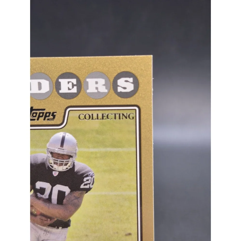 2008 Topps Darren McFadden #346 Rookie Gold Border /2008 (RC) Oakland Raiders